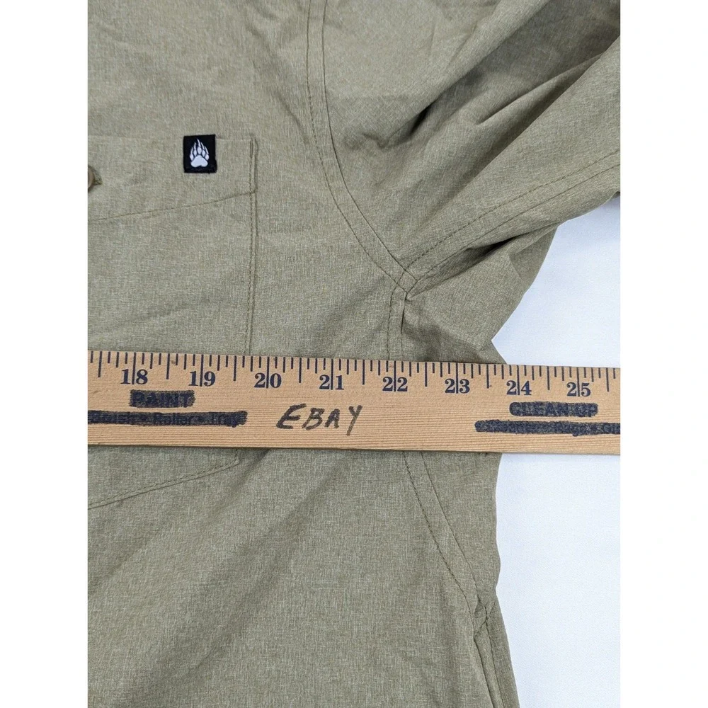 Alaskan Hardgear Shirt Mens Large‎ Tall LT Duluth Untucked Outdoors Fish Hike - Picture 8 of 8